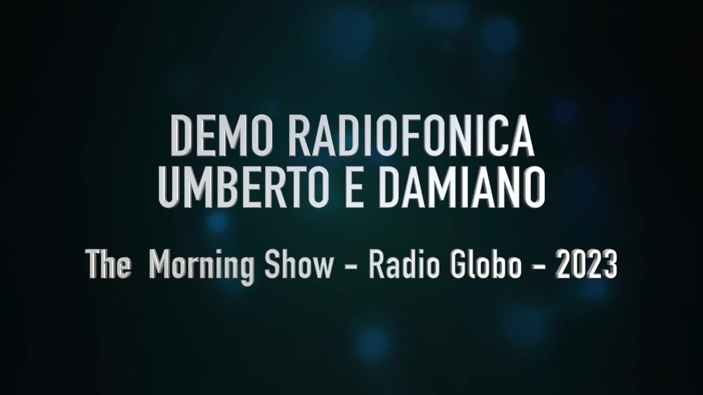 Demo Radiofonica 2023